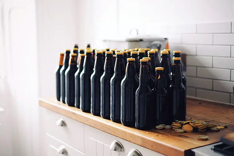 bottles for home brewed beer